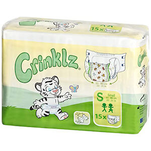 Small, 21 Inch - 43 Inch Waist, Classic Printed Adult Diaper